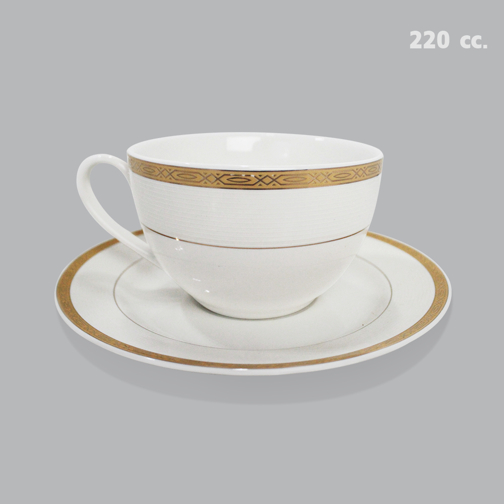 ชุดจานดินเนอร์ รุ่น SS100 Classic Gold ชุดจานดินเนอร์ รุ่น SS100 Classic Gold