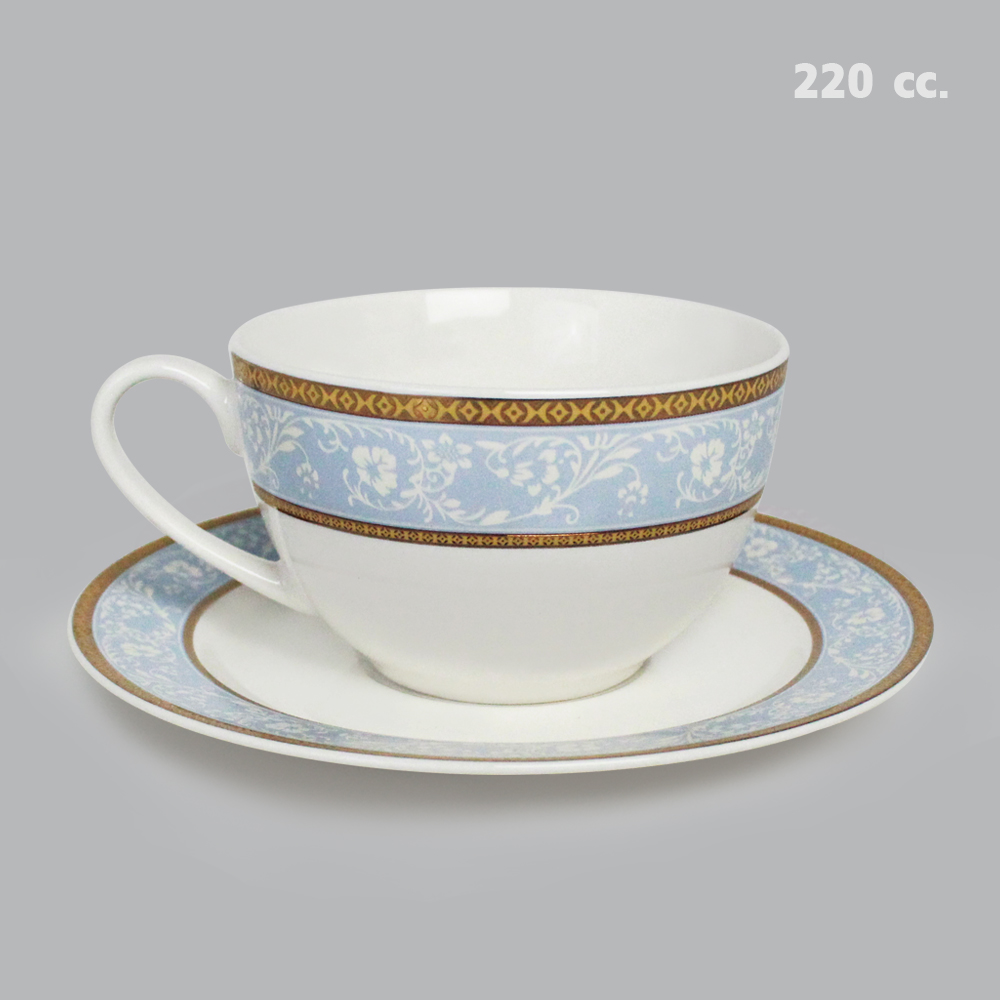 ชุดจานดินเนอร์ รุ่น SS300 Romantic Blue ชุดจานดินเนอร์ รุ่น SS300 Romantic Blue