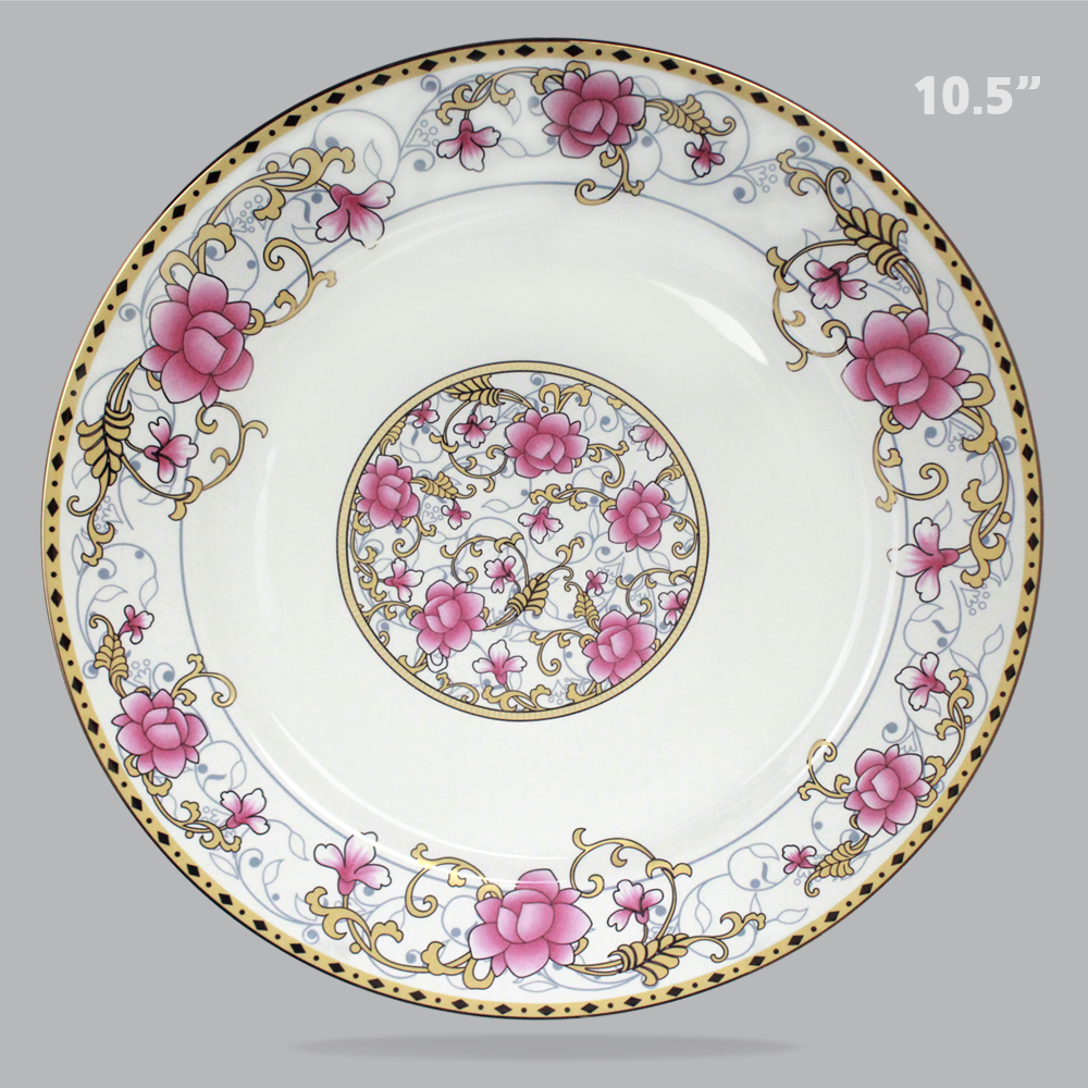 ชุดจานดินเนอร์ รุ่น SS800 Romantic Rose ชุดจานดินเนอร์ รุ่น SS800 Romantic Rose