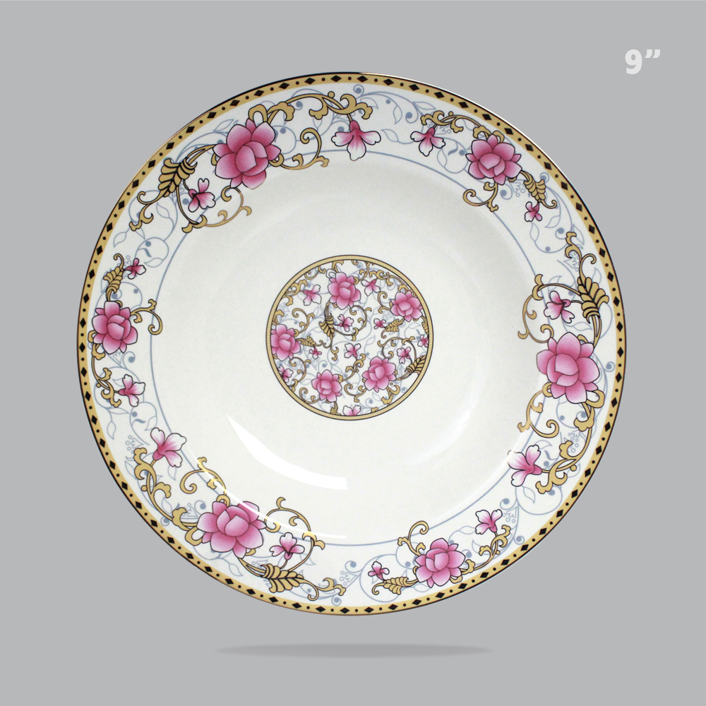 ชุดจานดินเนอร์ รุ่น SS800 Romantic Rose ชุดจานดินเนอร์ รุ่น SS800 Romantic Rose