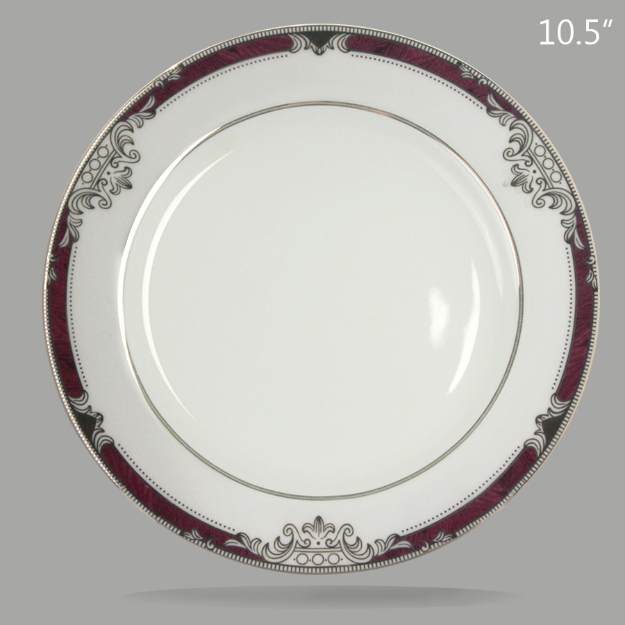 ชุดจานดินเนอร์ รุ่น SS610 BONE CHINA RED ชุดจานดินเนอร์ รุ่น SS610 BONE CHINA RED