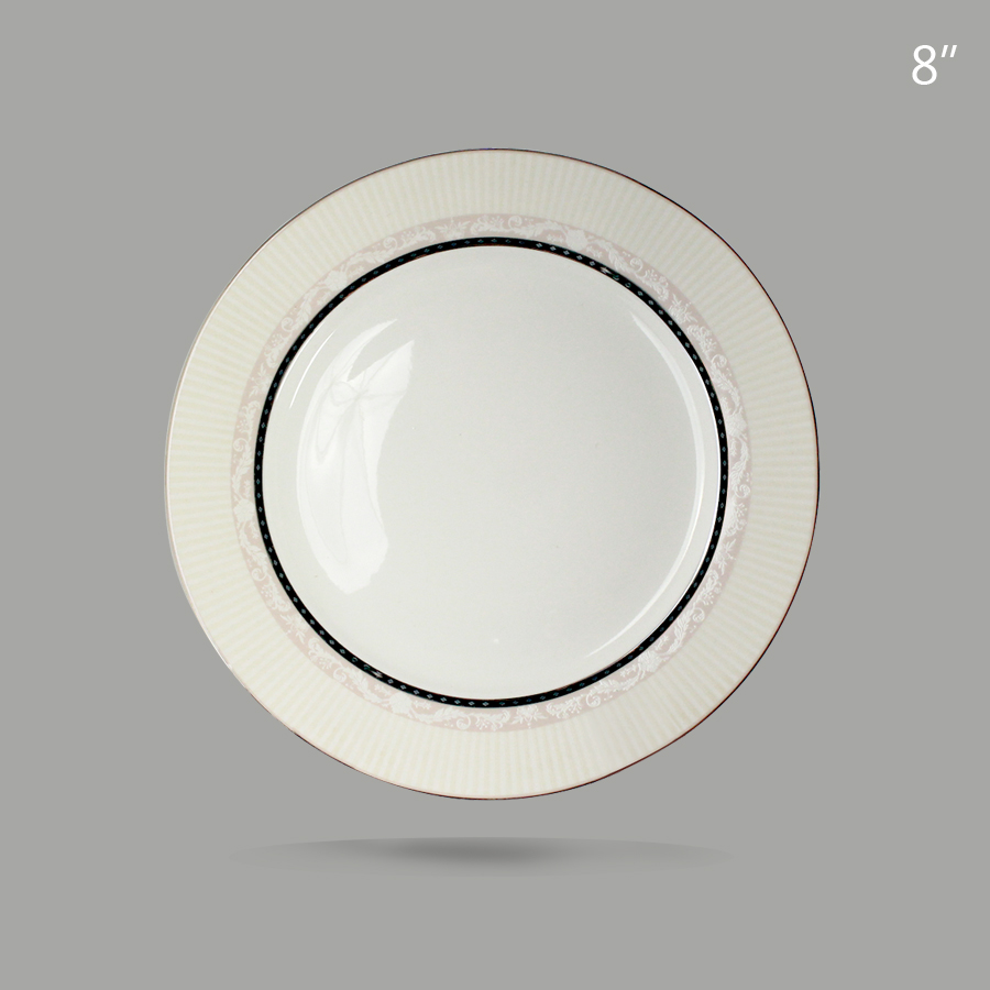 ชุดจานดินเนอร์ รุ่น SS640 FINE CHINA CIRCLE ชุดจานดินเนอร์ รุ่น SS640 FINE CHINA CIRCLE