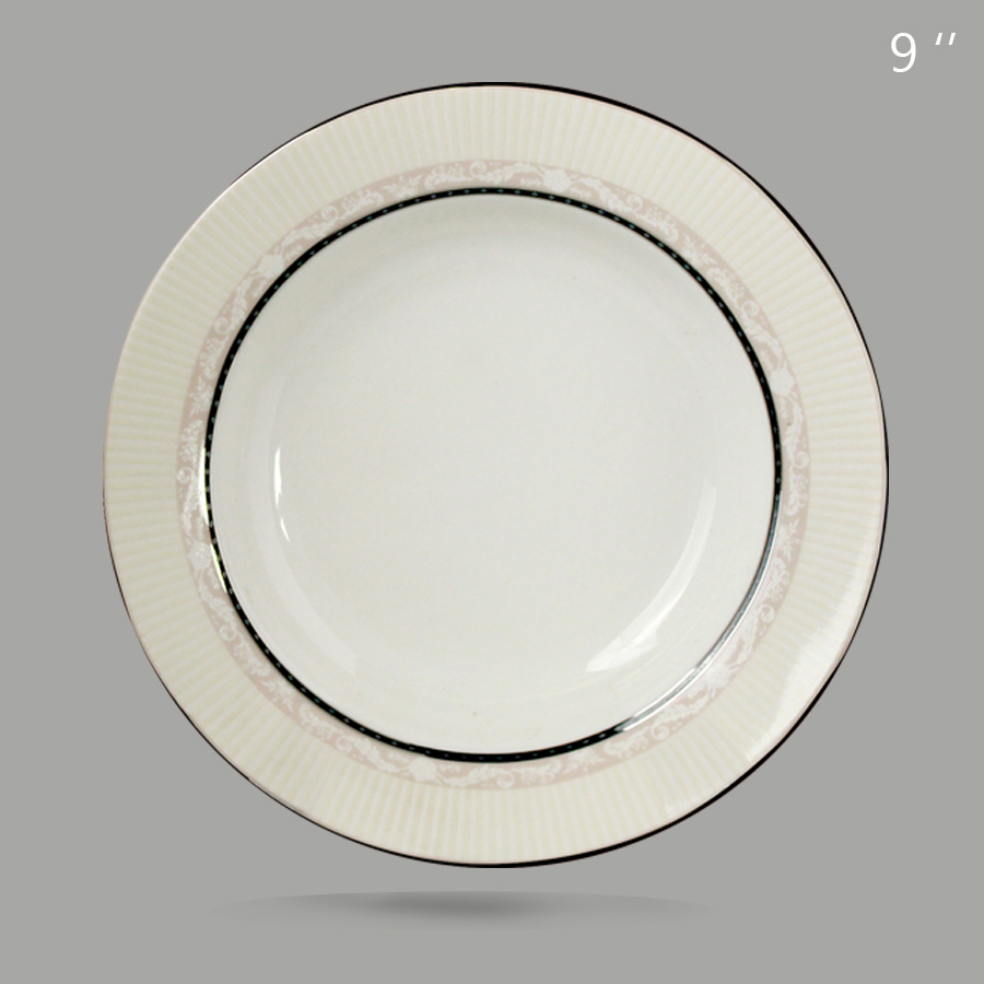 ชุดจานดินเนอร์ รุ่น SS640 FINE CHINA CIRCLE ชุดจานดินเนอร์ รุ่น SS640 FINE CHINA CIRCLE