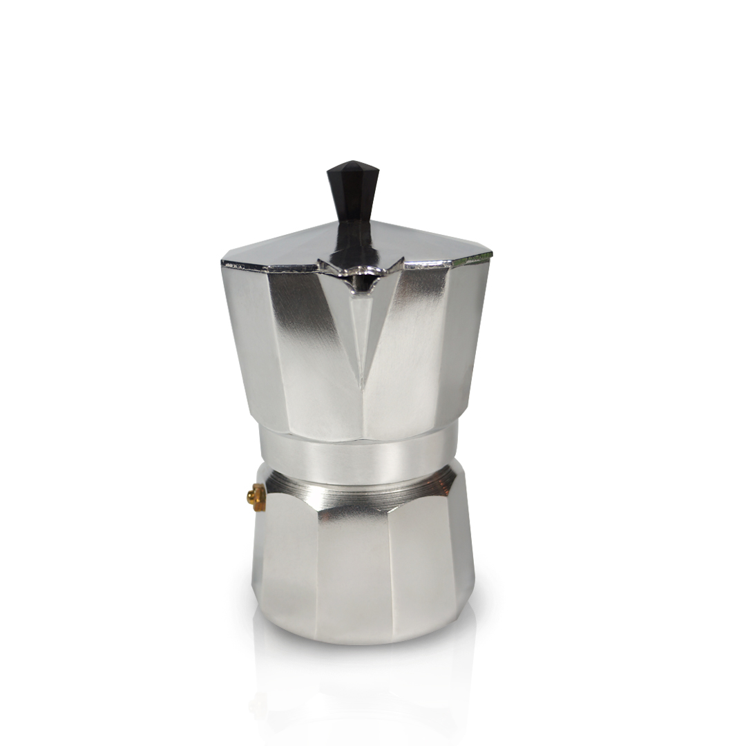 Duchess C100 - หม้อต้มกาแฟอลูมิเนียม Espresso ขนาด 150 ml. Duchess C100 - หม้อต้มกาแฟอลูมิเนียม Espresso ขนาด 150 ml.