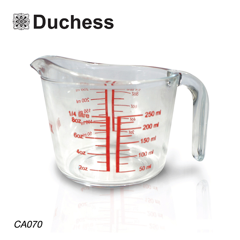 Duchess C070 - แก้วตวง ขนาด 8 Oz. Duchess C070 - แก้วตวง ขนาด 8 Oz.