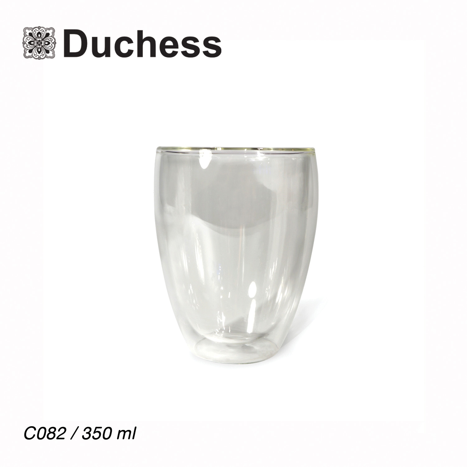 Duchess C082 - แก้ว 2 ชั้น - เก็บความร้อน/เย็น ขนาด 350 ml. Duchess C082 - แก้ว 2 ชั้น - เก็บความร้อน/เย็น ขนาด 350 ml.