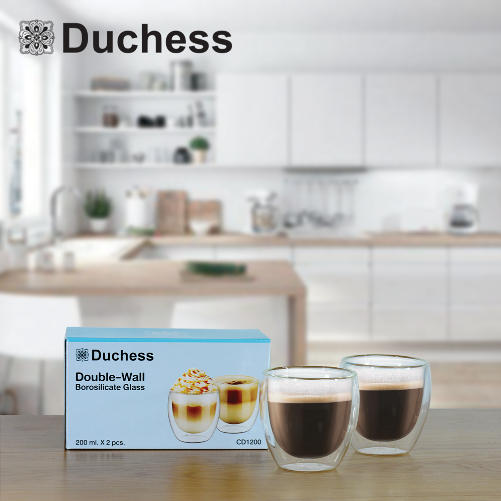 Duchess CD1200 - แก้ว 2 ชั้น - เก็บความร้อน/เย็น ขนาด 200 ml. Duchess CD1200 - แก้ว 2 ชั้น - เก็บความร้อน/เย็น ขนาด 200 ml.