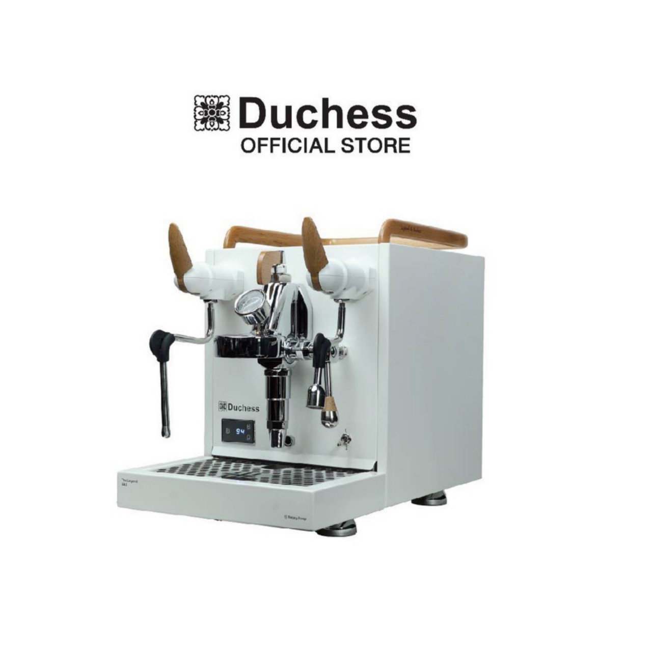 เครื่องชงกาแฟรุ่น CM1270W Legend By Duchess (สีขาวลายไม้) เครื่องชงกาแฟรุ่น CM1270W Legend By Duchess (สีขาวลายไม้)